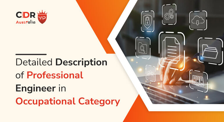 Detailed Description of Professional Engineer in Occupational Category