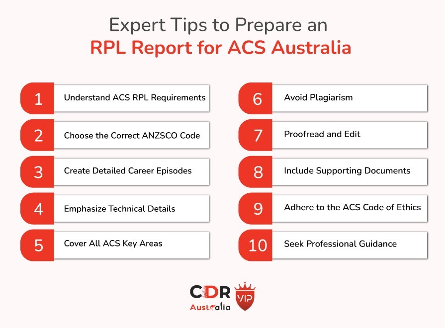 Professional Tips for ACS RPL Report Writing