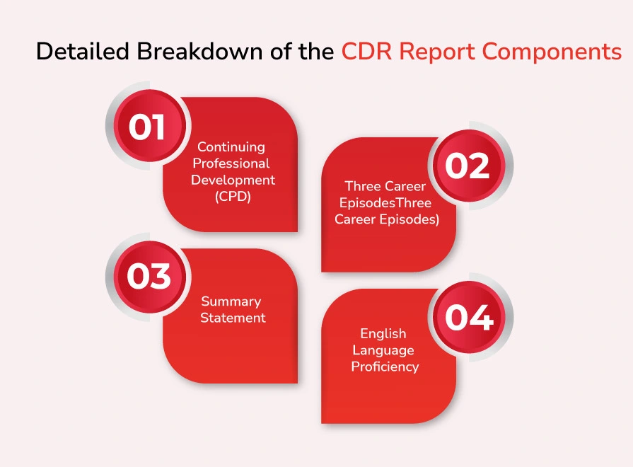 Detailed Breakdown of the CDR Report Components