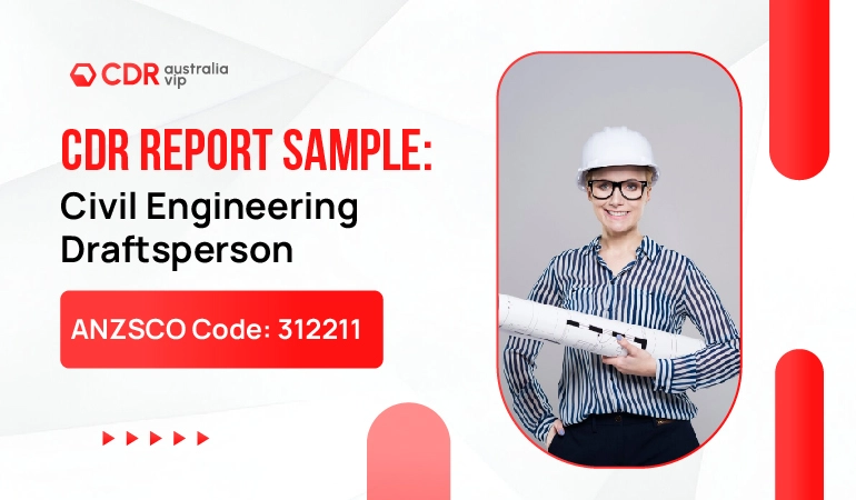 CDR sample for Civil Engineering Draftsperson