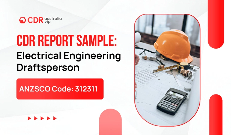 CDR sample for Electrical Engineering Draftsperson