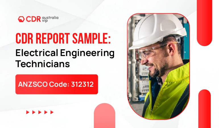 CDR sample for Electrical Engineering Technician