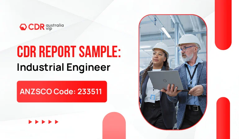 CDR sample for Industrial Engineer