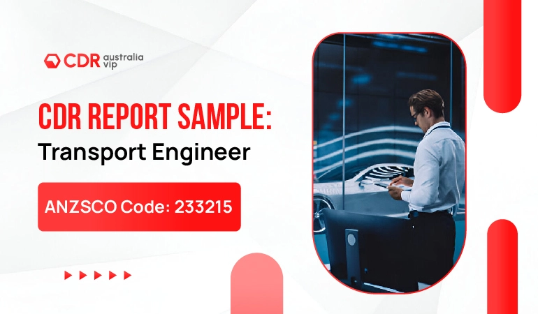 CDR sample for Transport Engineer
